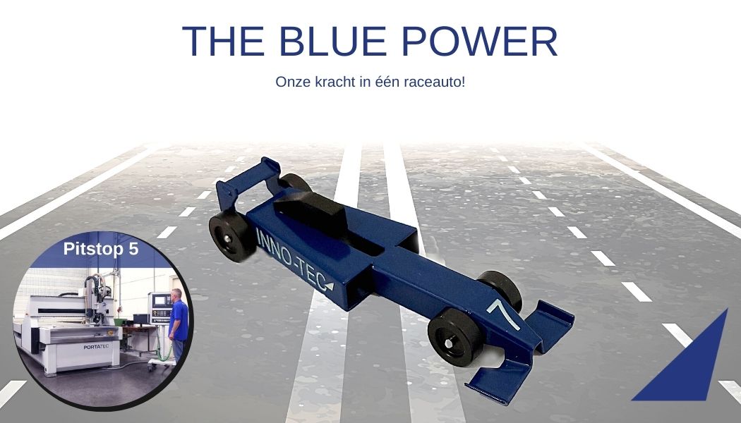 Inno-Tec Formule 1 raceauto pitstop 5: CNC-Frezen